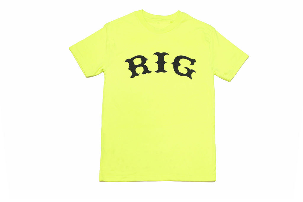 Rig Bold Safety Yellow Tee
