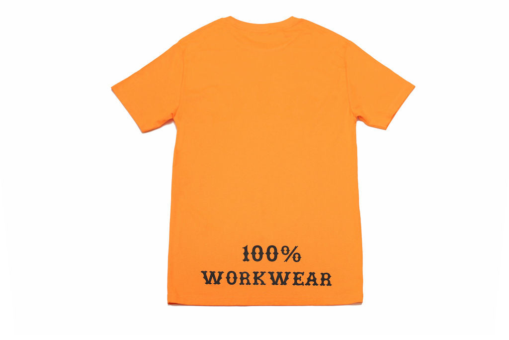Rig Bold Safety Orange Tee