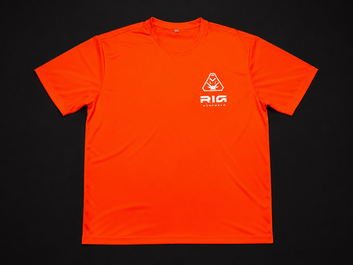 RIG Workwear Tee- Orange