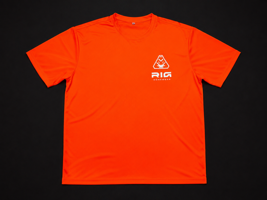 RIG Workwear Tee - Orange