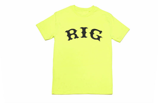 Rig Bold Safety Yellow Tee