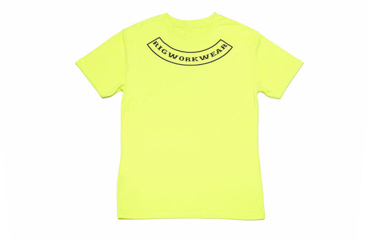 Rig Curve Safety Yellow Tee