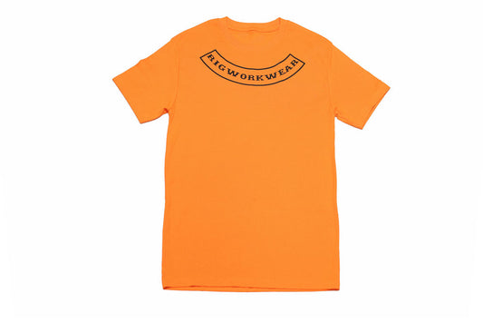 Rig Curve Safety Orange Tee
